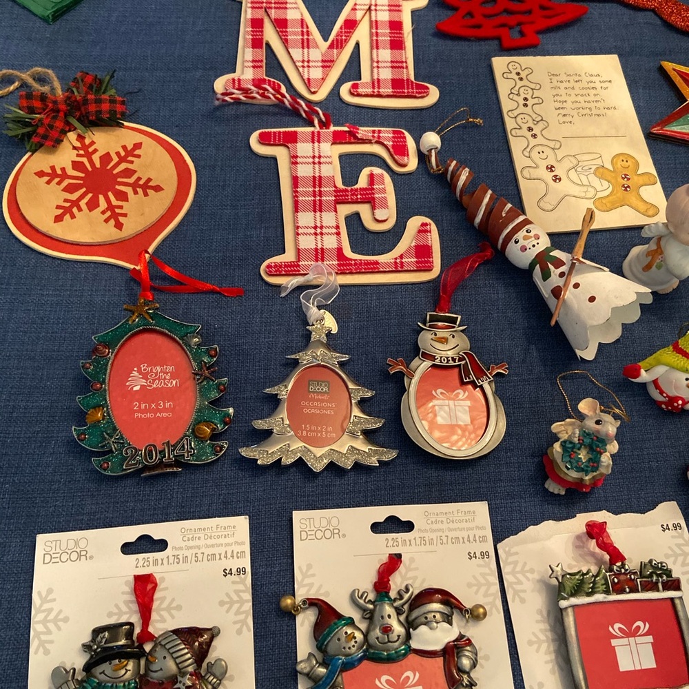 A  lot of ornaments